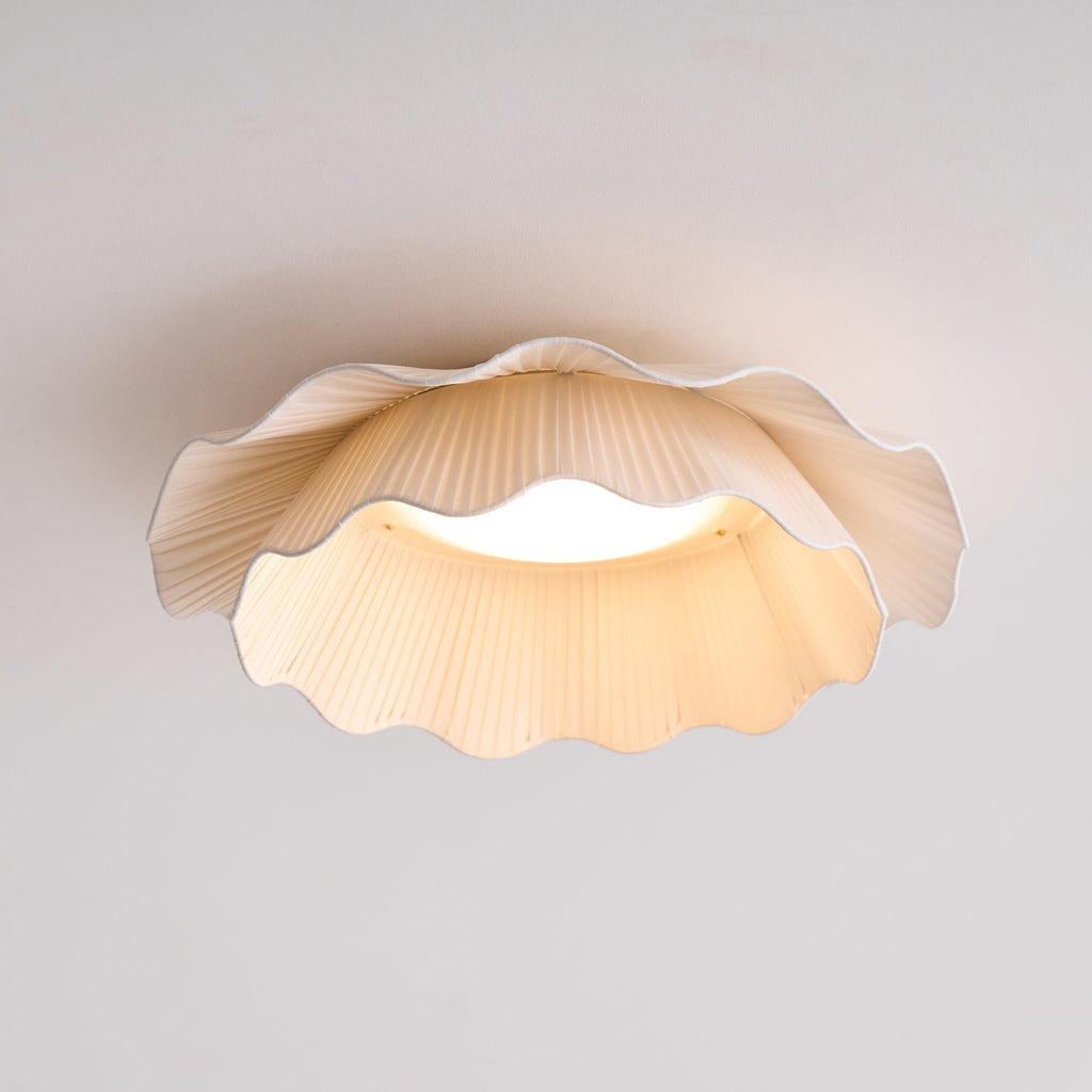Tirah Plafonnier en tissu ondulé - Neutralighting