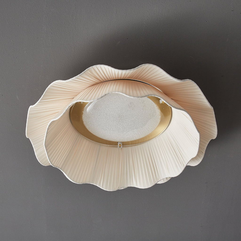 Tirah Plafonnier en tissu ondulé - Neutralighting