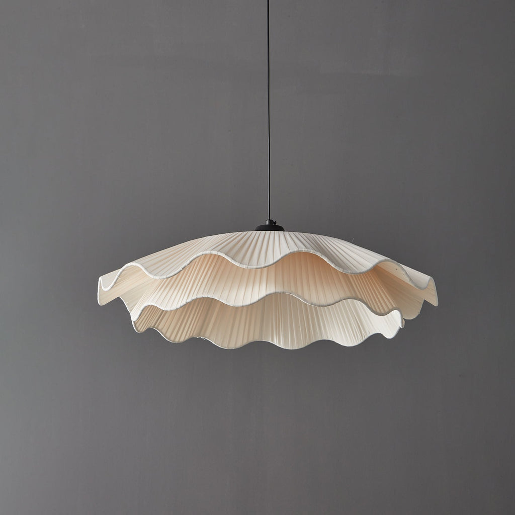 Ellorel Lampe Suspendue en Tissu Wave Brass - Neutralighting