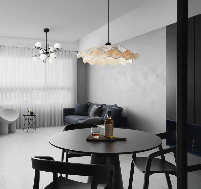 Ellorel Lampe Suspendue en Tissu Wave Brass - Neutralighting