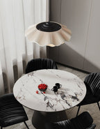 Ellorel Lampe Suspendue en Tissu Wave Brass - Neutralighting