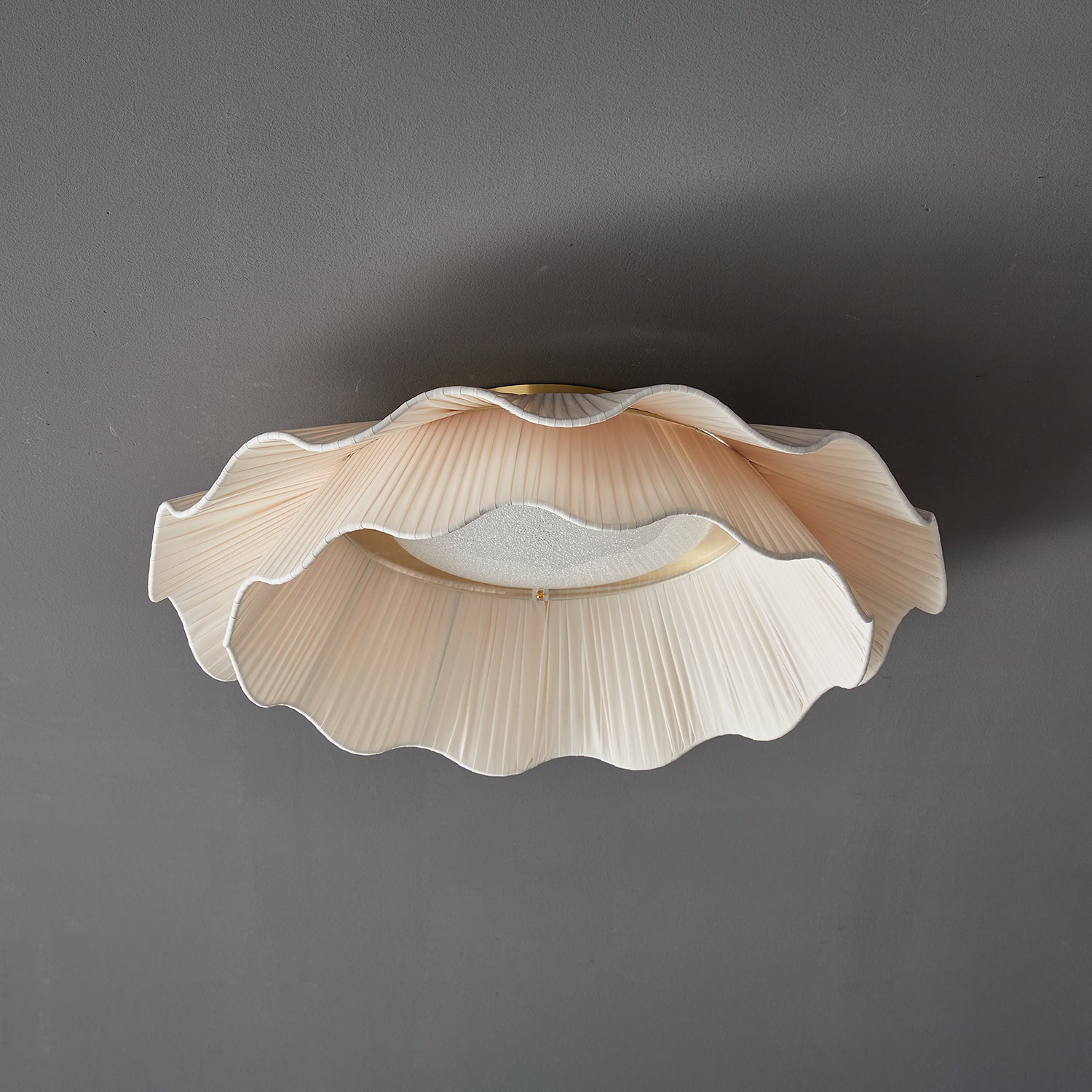 Tirah Plafonnier en tissu ondulé - Neutralighting