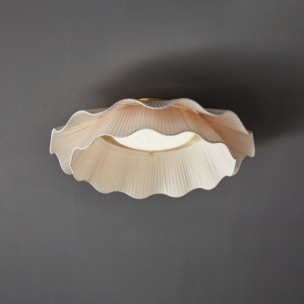 Tirah Plafonnier en tissu ondulé - Neutralighting