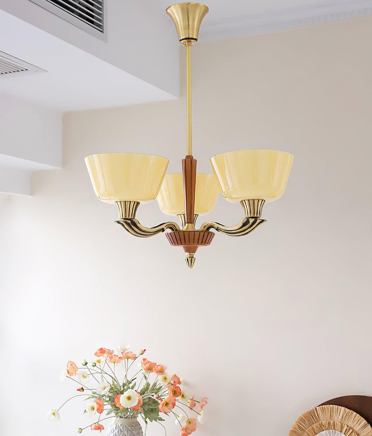 Lustra Chandelier Vintage à Abat-jour Évasé - Neutralighting