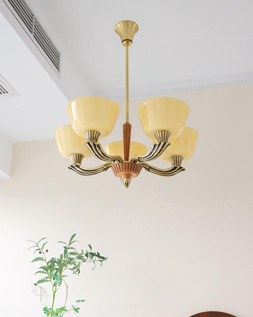 Lustra Chandelier Vintage à Abat-jour Évasé - Neutralighting