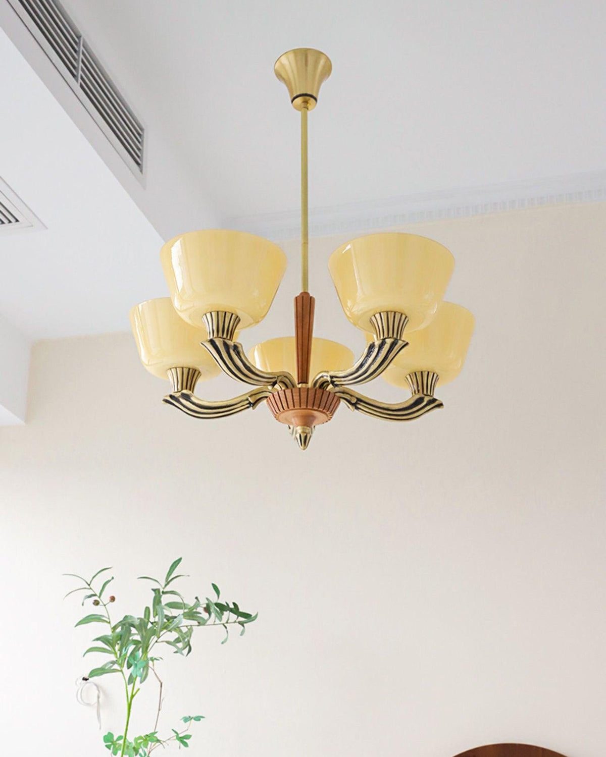 Lustra Chandelier Vintage à Abat-jour Évasé - Neutralighting