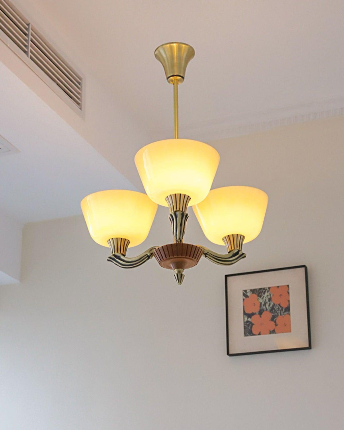 Lustra Chandelier Vintage à Abat-jour Évasé - Neutralighting