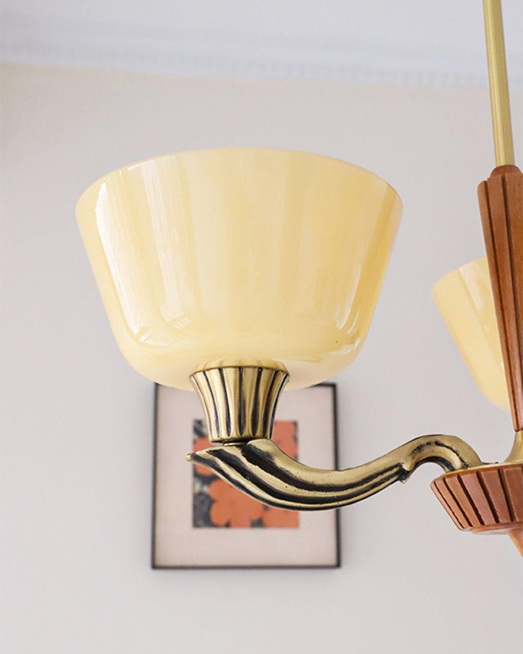 Lustra Chandelier Vintage à Abat-jour Évasé - Neutralighting