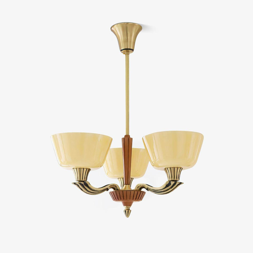 Lustra Chandelier Vintage à Abat-jour Évasé - Neutralighting