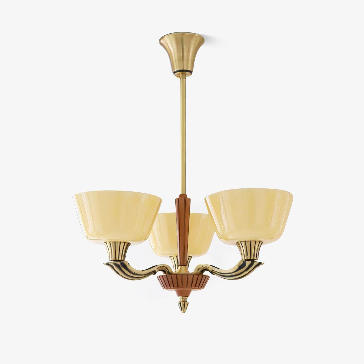 Lustra Chandelier Vintage à Abat-jour Évasé - Neutralighting