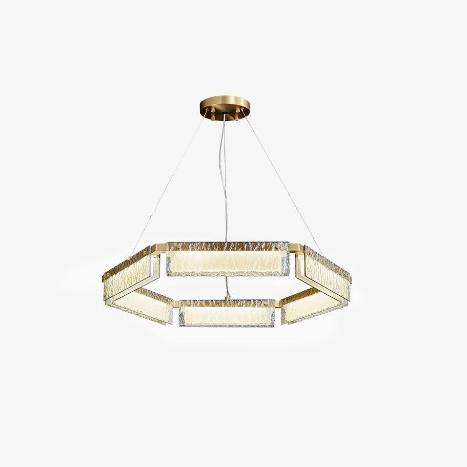 Hexa Lustre en Verre De Luxe - Neutralighting