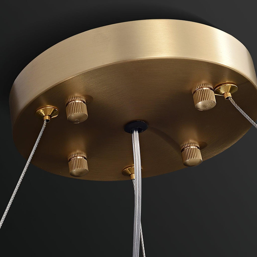 Hexa Lustre en Verre De Luxe - Neutralighting