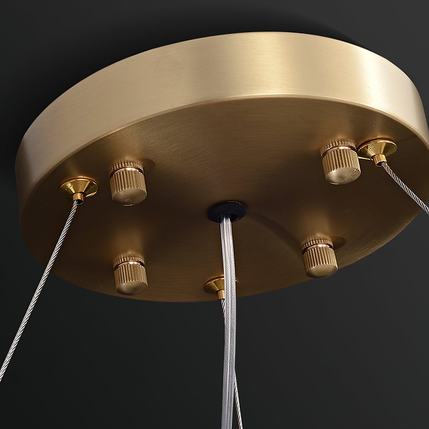 Hexa Lustre en Verre De Luxe - Neutralighting
