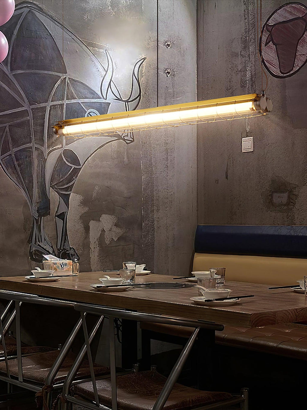 Arsorisra Suspension Linéaire Industrielle - Neutralighting