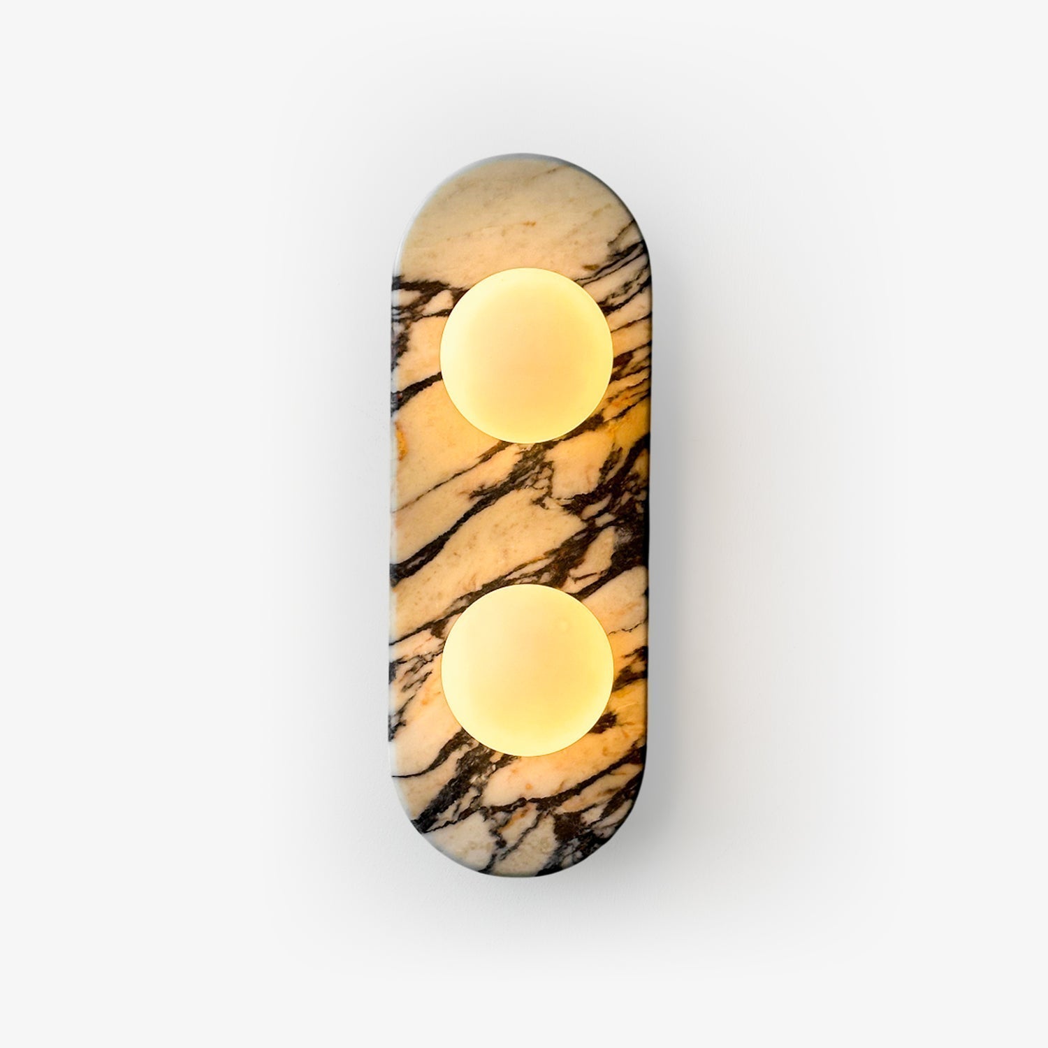Utheisra Applique Murale Élégance Verre Marbre - Neutralighting