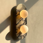 Alvuvyo Élégance Moderne Marbre Applique Murale - Neutralighting
