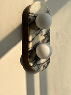Alvuvyo Élégance Moderne Marbre Applique Murale - Neutralighting