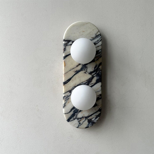 Alvuvyo Élégance Moderne Marbre Applique Murale - Neutralighting