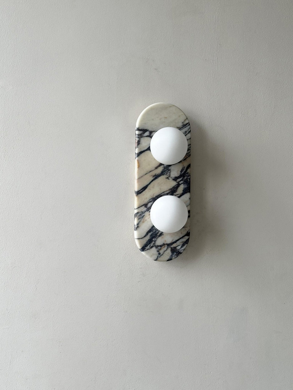 Utheisra Applique Murale Élégance Verre Marbre - Neutralighting