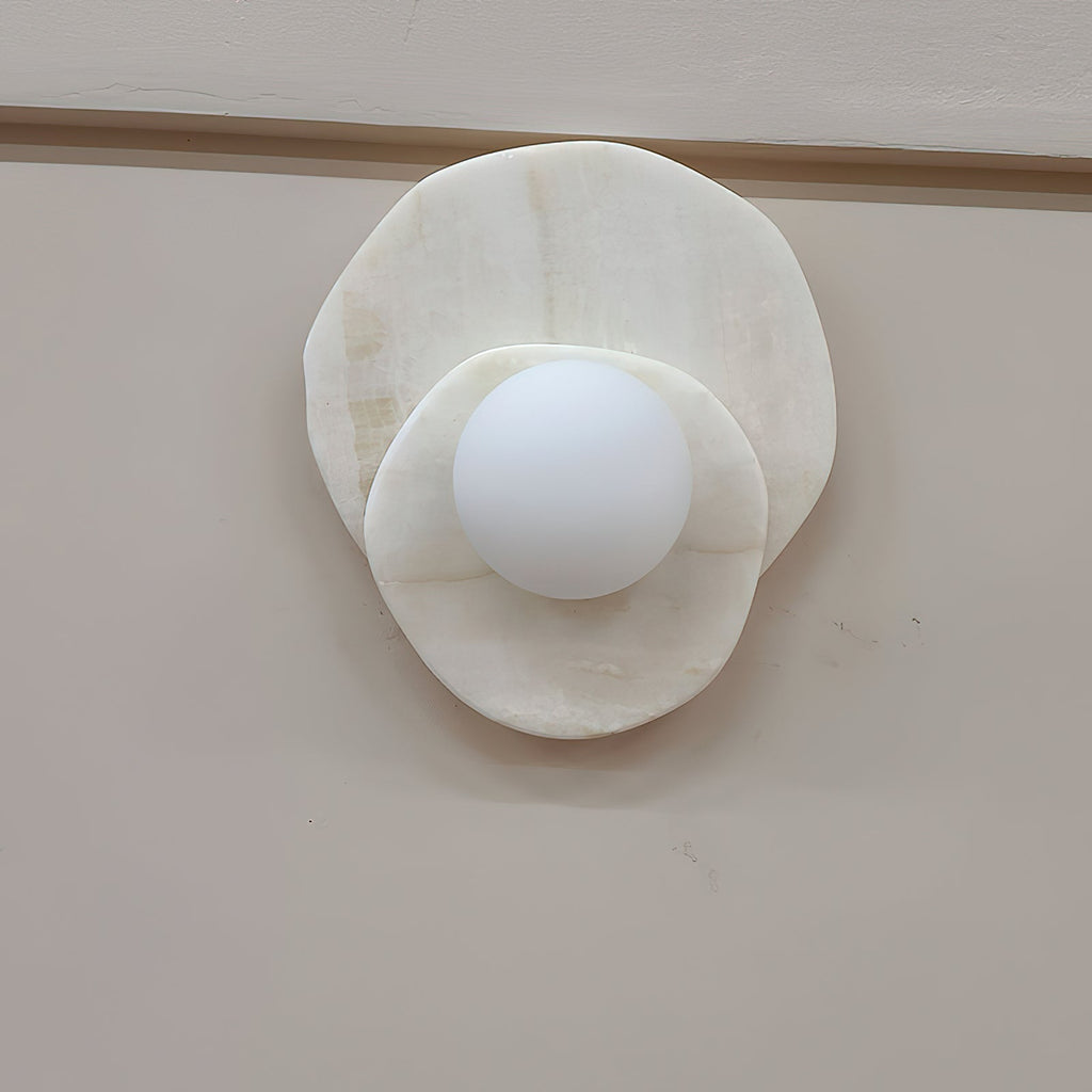 Alorarae Applique Murale en Albâtre Organique - Neutralighting