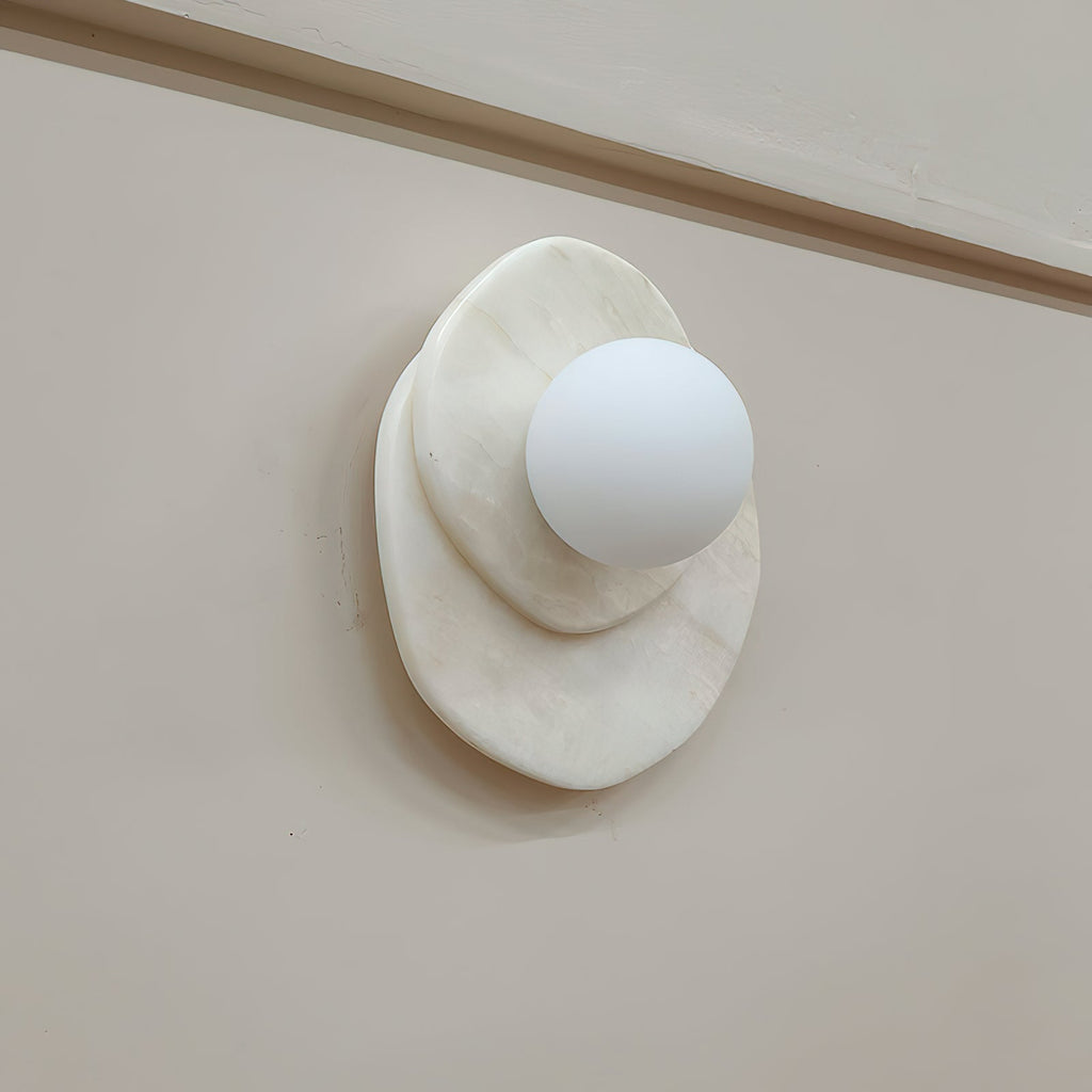 Alorarae Applique Murale en Albâtre Organique - Neutralighting