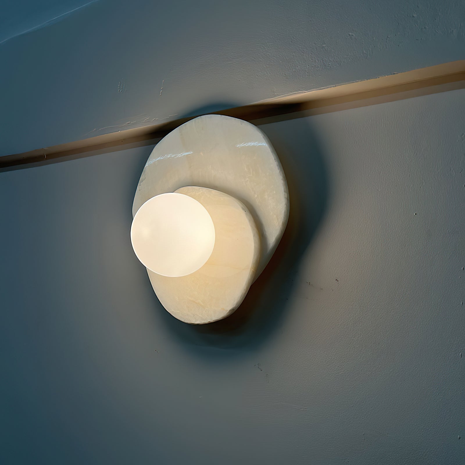 Alorarae Applique Murale en Albâtre Organique - Neutralighting