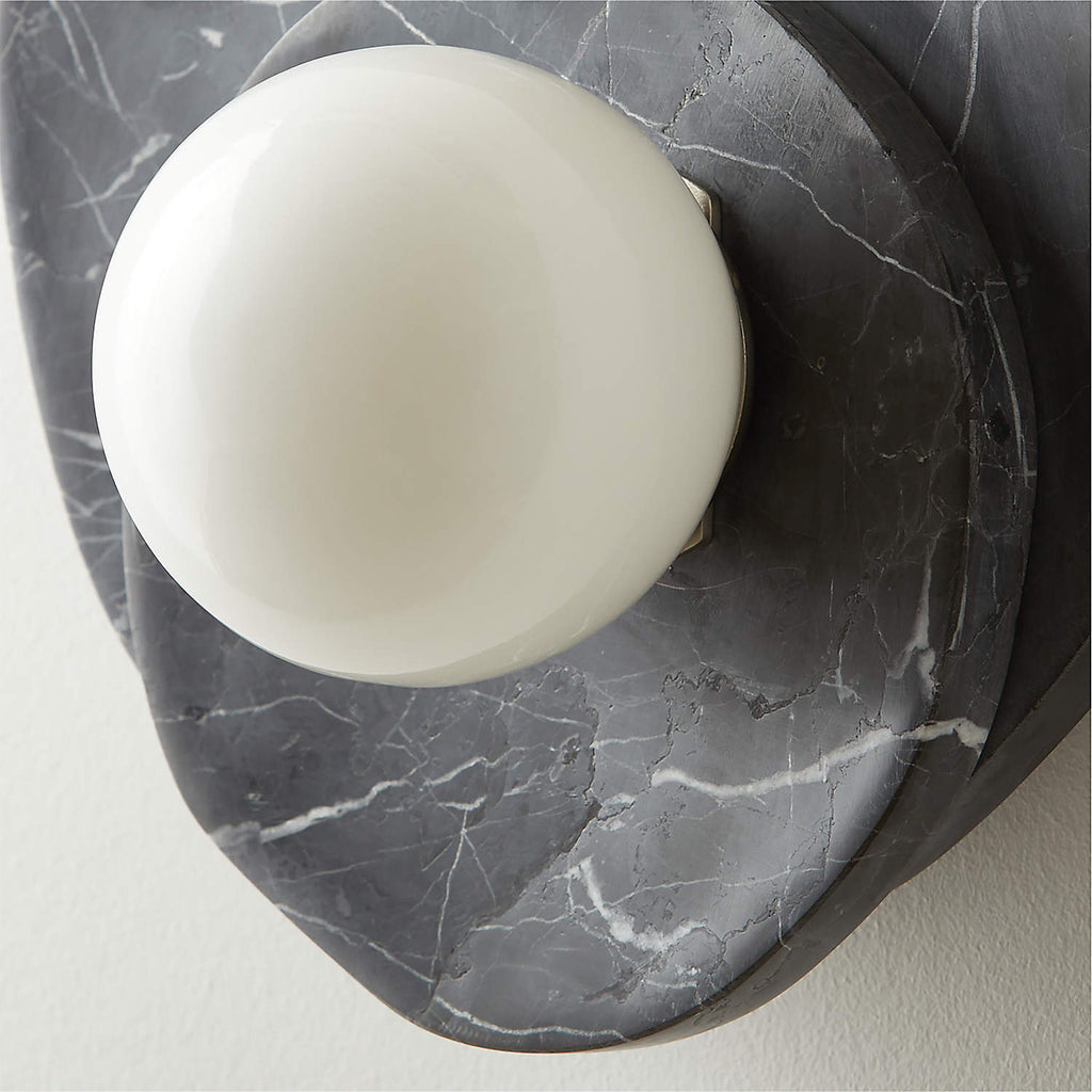 Astr Moderne Minimaliste Unique Pierre Verre Applique Murale - Neutralighting