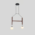 Terra Lustre Géométrique en Bois - Neutralighting