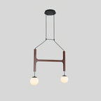 Terra Lustre Géométrique en Bois - Neutralighting