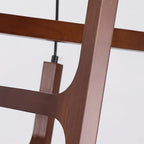 Terra Lustre Géométrique en Bois - Neutralighting