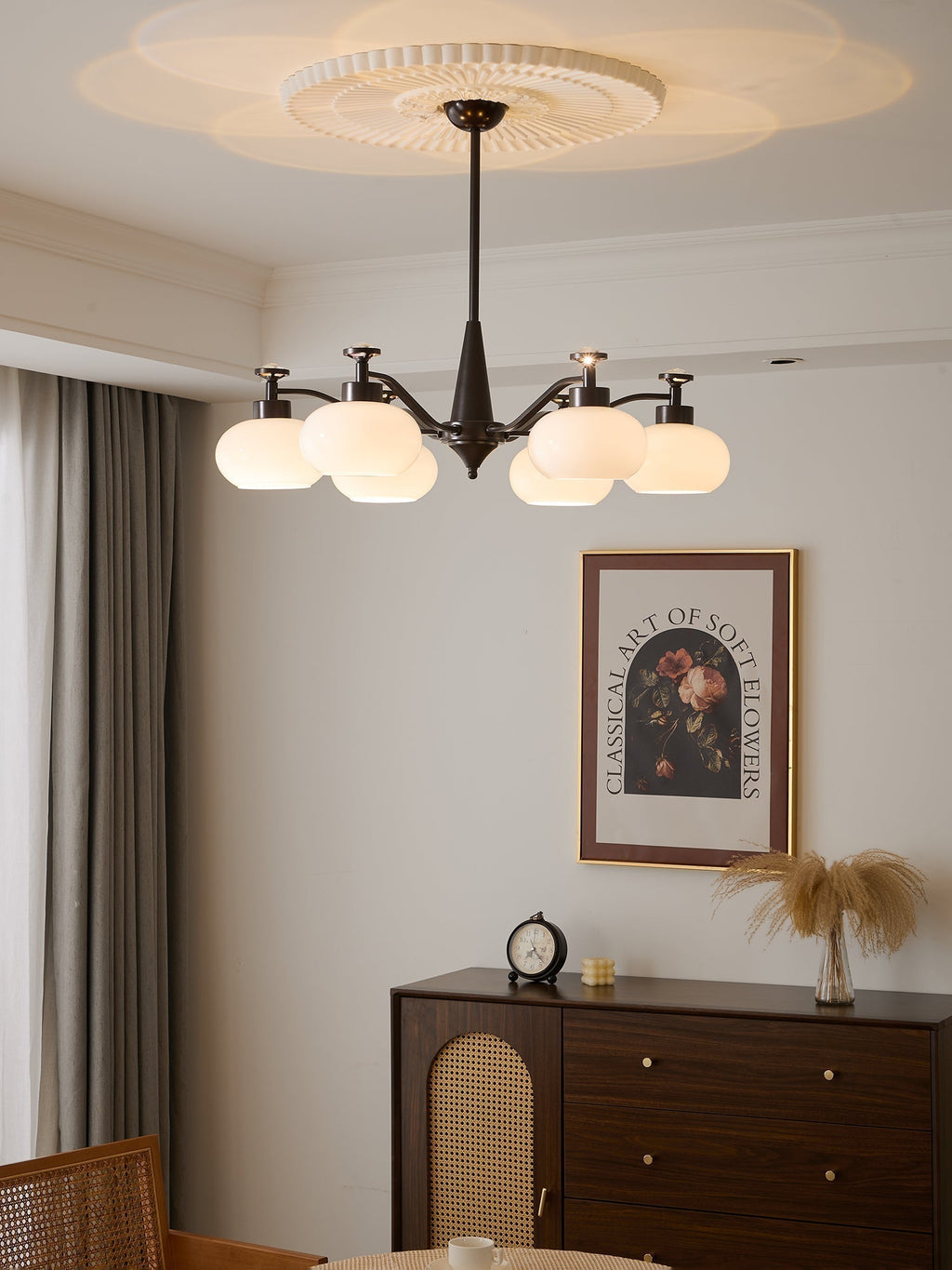 Althaen Chandelier Élégance Verre Vintage - Neutralighting