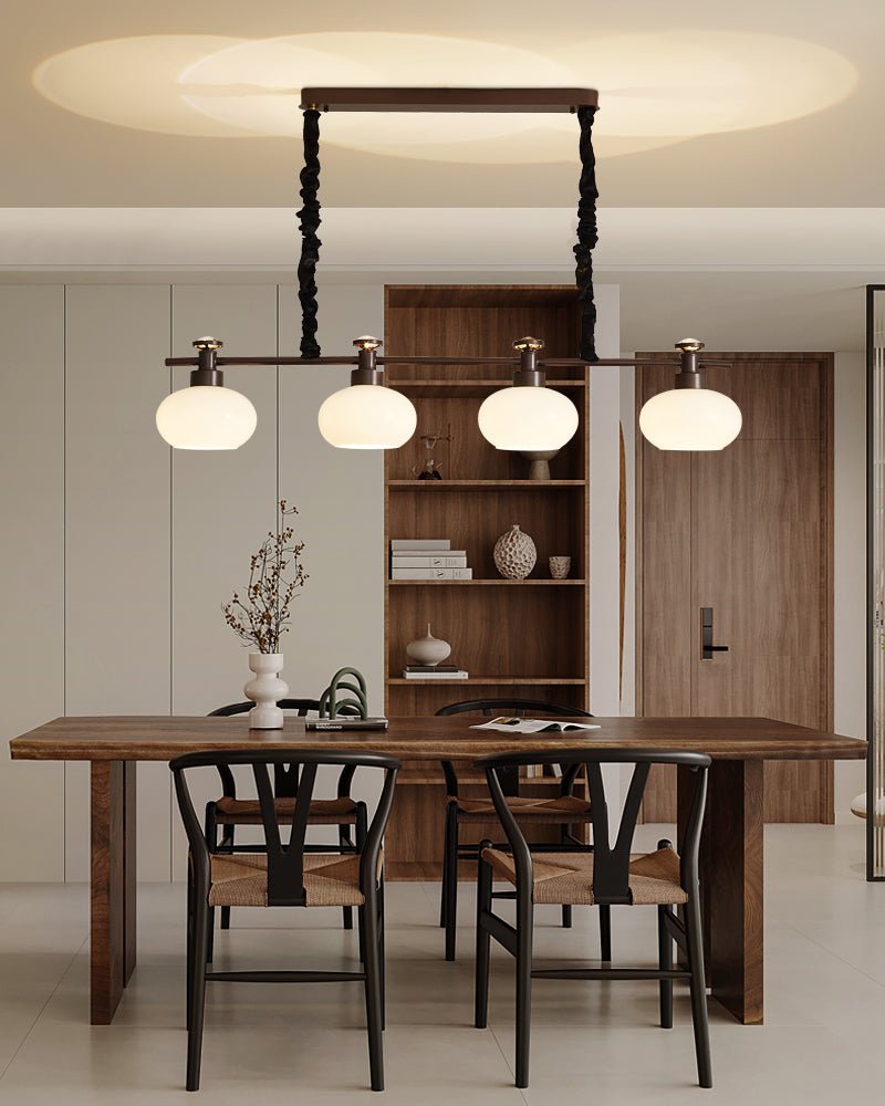 Althaen Chandelier Élégance Verre Vintage - Neutralighting