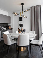 Lustra Chandelier Double 6-Luminaires Moderne - Neutralighting