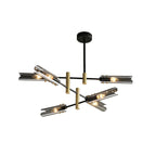 Lustra Chandelier Double 6-Luminaires Moderne - Neutralighting