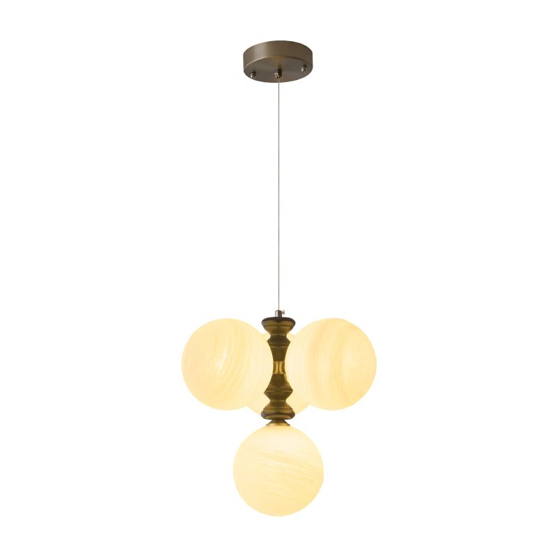 Cucarara Lustre Nordique Traditionnel Artistique en Bois à Arc - Neutralighting