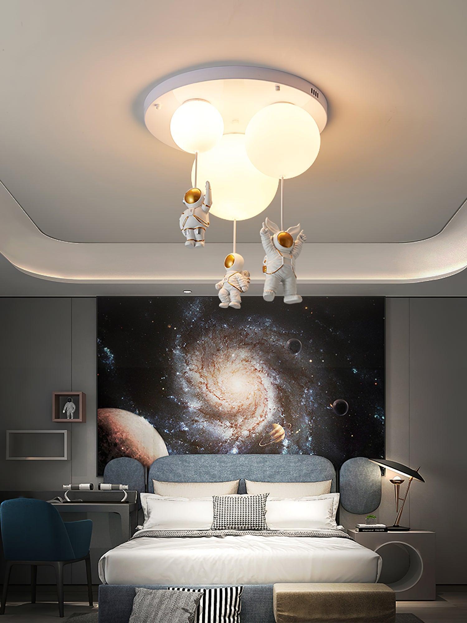Lustra Plafonnier Astronaute Métal - Neutralighting