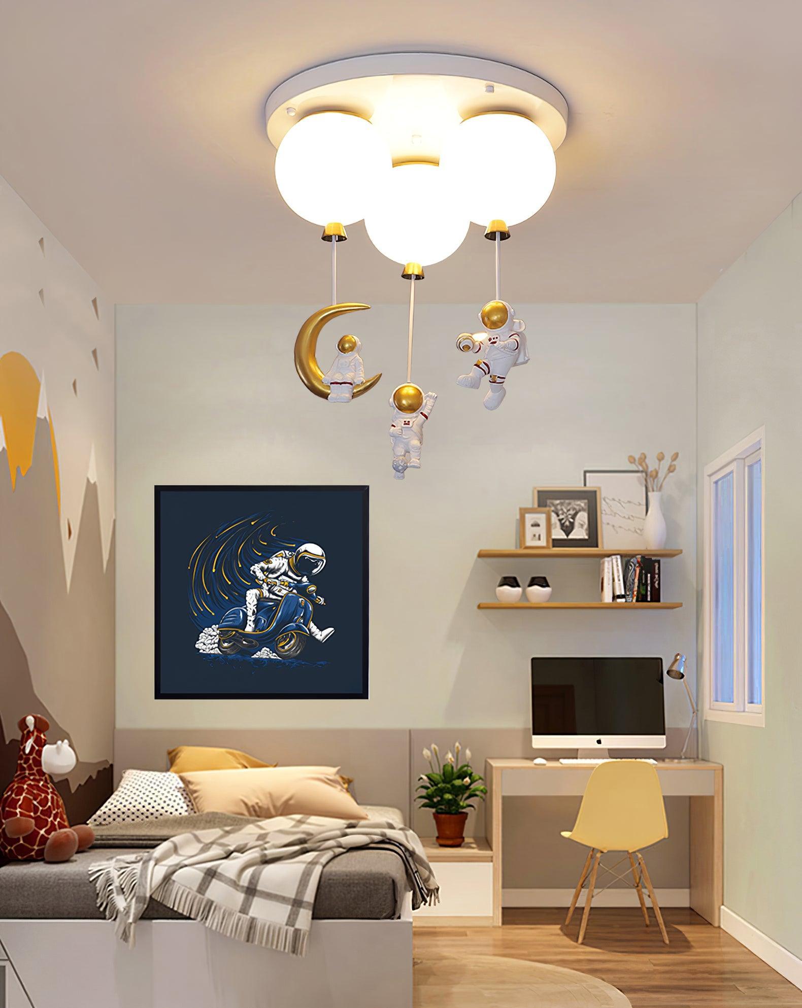 Lustra Plafonnier Astronaute Métal - Neutralighting