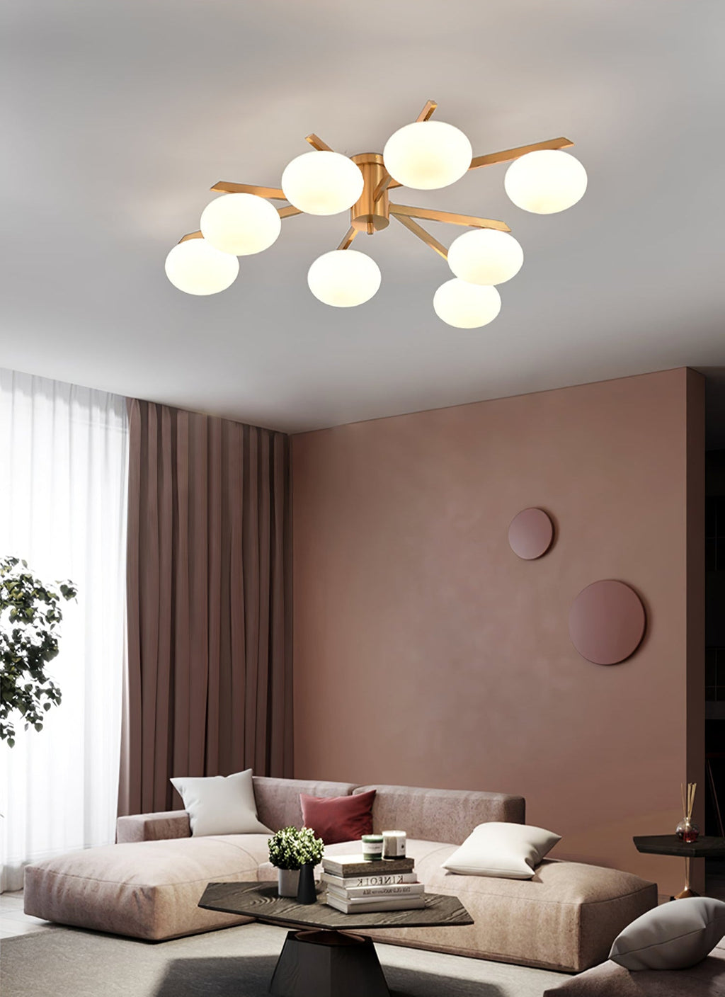 Nova Plafonnier Moderne en Verre - Neutralighting