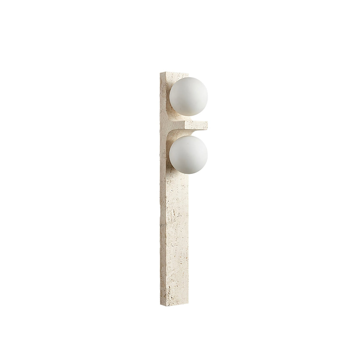 Cassiopeia Applique Murale Minimaliste en Travertin - Neutralighting