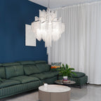 Lustra Suspension Lampe Chaîne en Nickel Coulant - Neutralighting