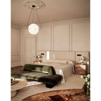 Himinuvys Moderne Minimaliste Albâtre Suspension - Neutralighting
