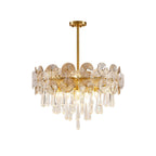 Caeluvyo Postmodern Luxe Élégance Cristal Lustre - Neutralighting