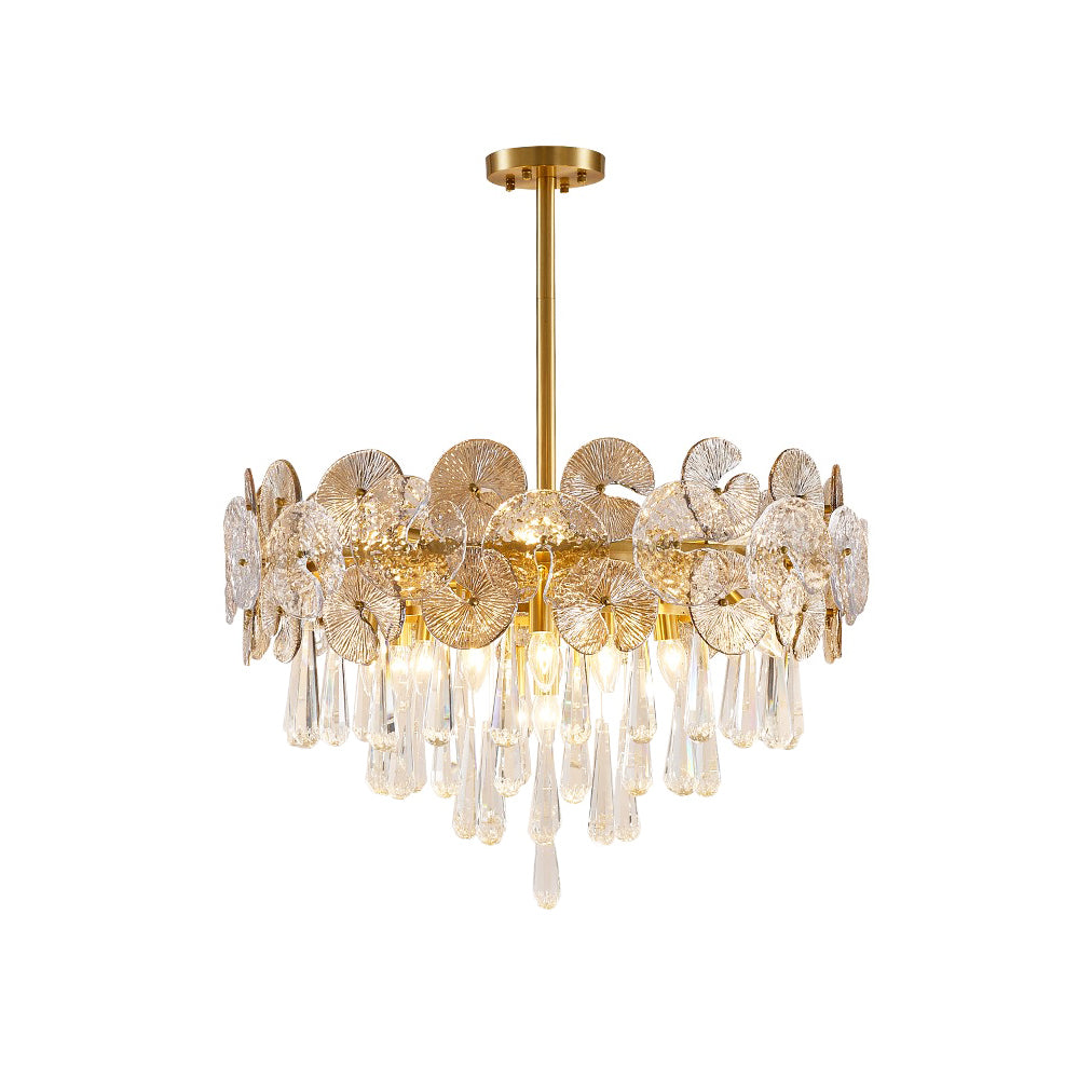 Caeluvyo Postmodern Luxe Élégance Cristal Lustre - Neutralighting