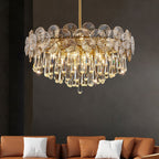 Caeluvyo Postmodern Luxe Élégance Cristal Lustre - Neutralighting