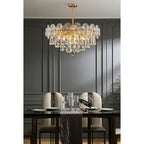 Caeluvyo Postmodern Luxe Élégance Cristal Lustre - Neutralighting