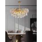 Caeluvyo Postmodern Luxe Élégance Cristal Lustre - Neutralighting