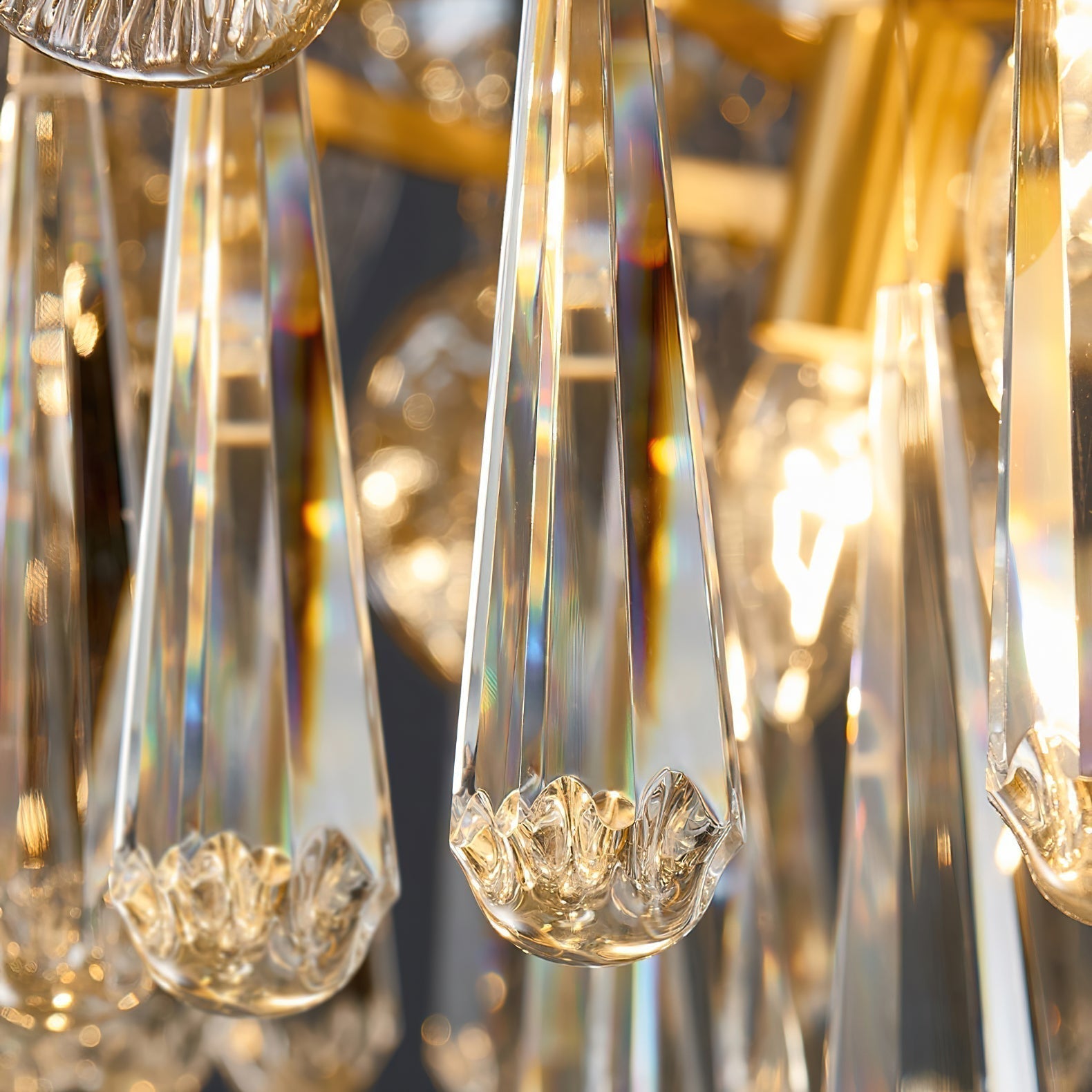 Caeluvyo Postmodern Luxe Élégance Cristal Lustre - Neutralighting