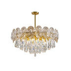 Caeluvyo Postmodern Luxe Élégance Cristal Lustre - Neutralighting