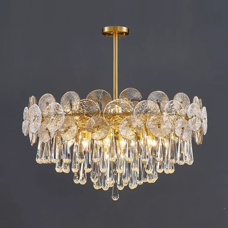 Caeluvyo Postmodern Luxe Élégance Cristal Lustre - Neutralighting