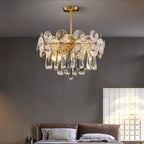Caeluvyo Postmodern Luxe Élégance Cristal Lustre - Neutralighting